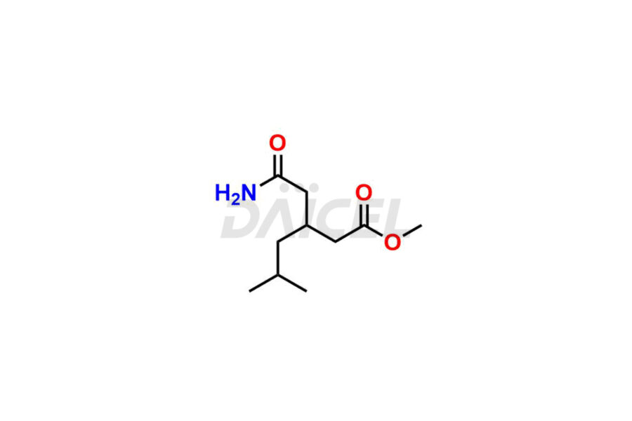 methyl 3-(2-amino-2-oxoethyl)-5-methylhexanoate