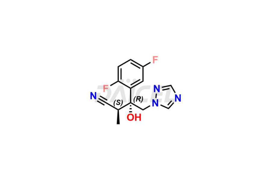 (2S,3R)-3-(2,5-difluorophenyl)-3-hydroxy-2-methyl-4-(1H-1,2,4-triazol-1-yl)butanenitrile