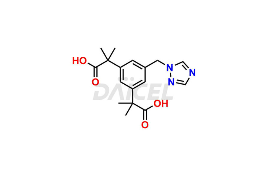 Anastrozole Diacid | Daicel Pharma Standards