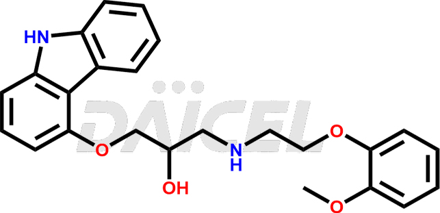 Carvedilol Structure and Mechanism of Action