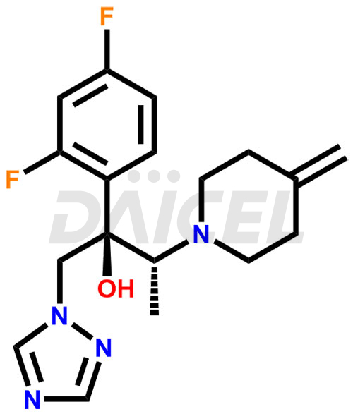 Efinaconazole Structure and Mechanism of Action