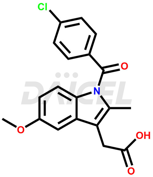 Indomethacin Structure and Mechanism of Action