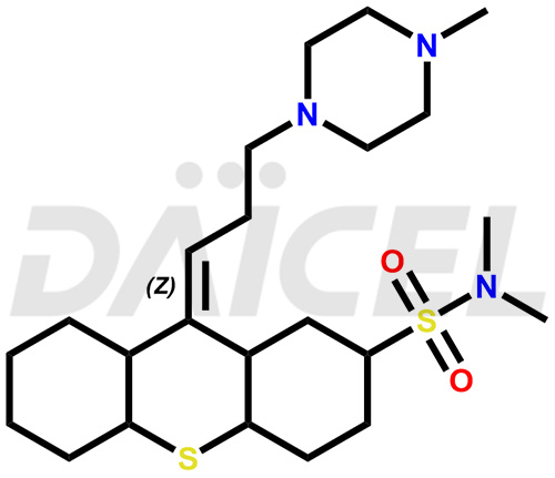 Thiothixene Structure and Mechanism of Action