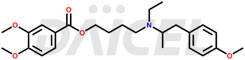 Mebeverine Structure and Mechanism of Action