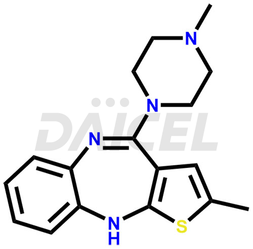 Olanzapine Structure and Mechanism of Action