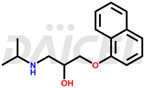 Propranolol Structure and Mechanism of Action